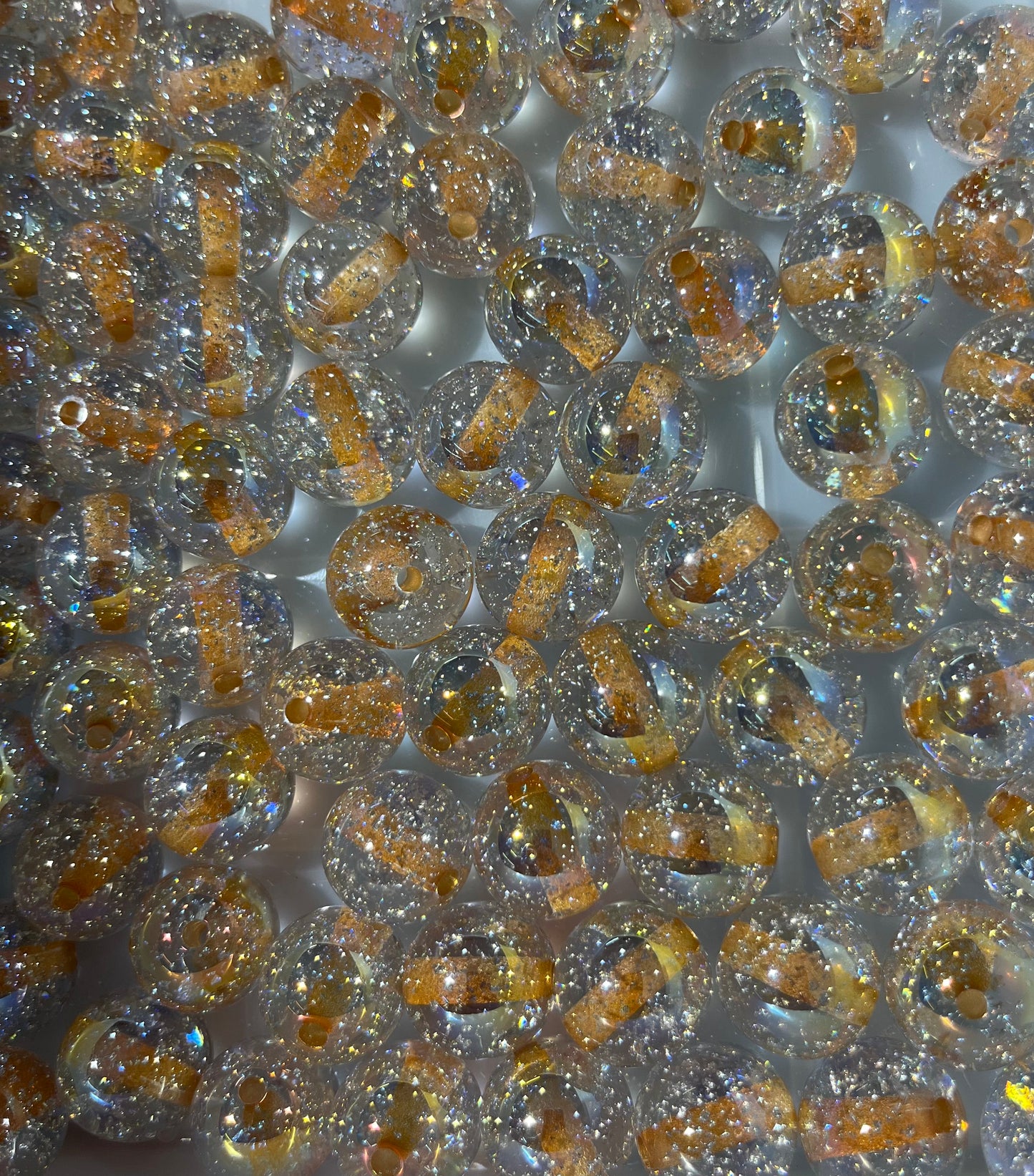 shiny 16mm shimmer acrylic bead, DIY,pens