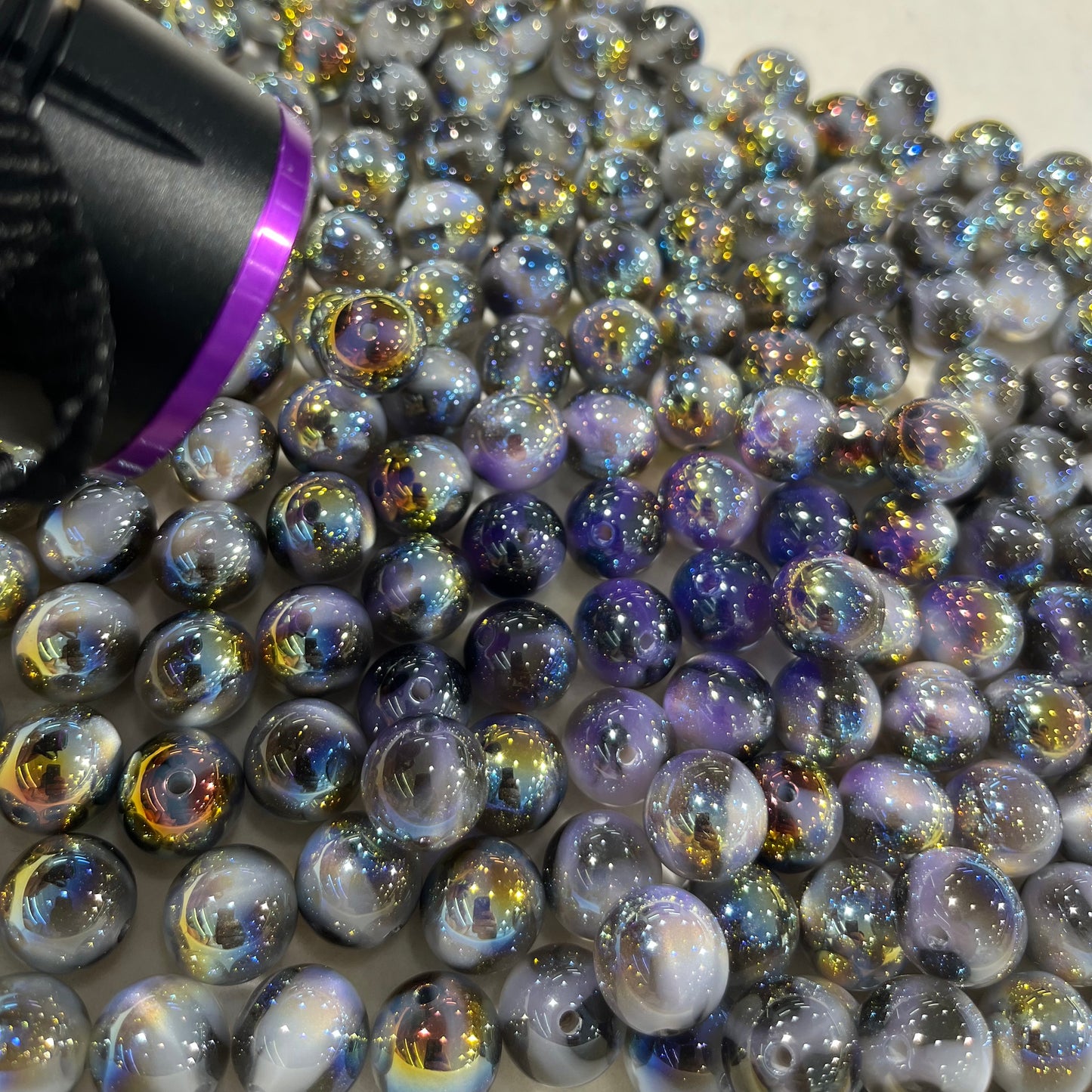 super popular 16mm color change resin bead DIY ,keychain