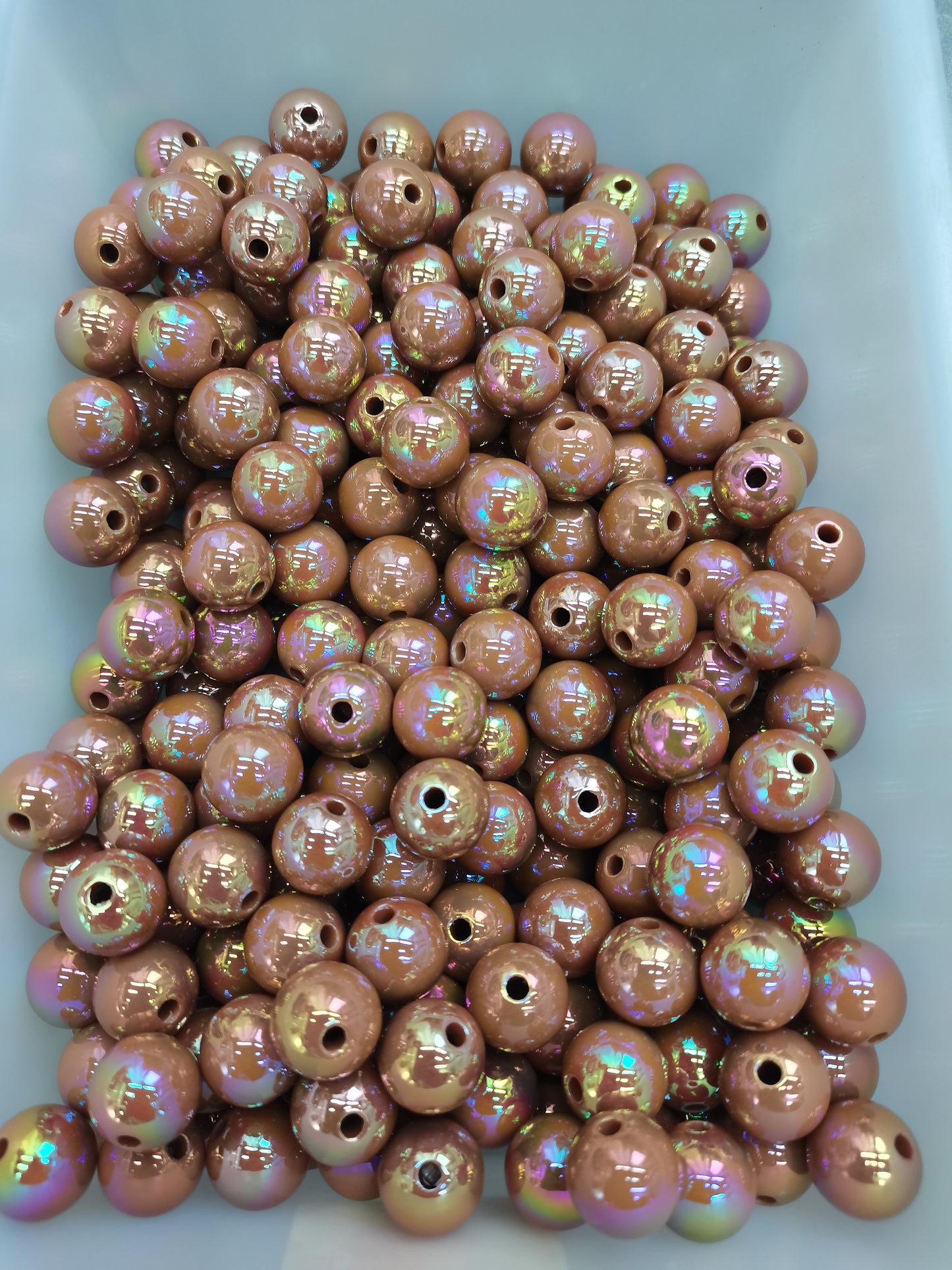 16mm acrylic UV bead pen bead keychain bead