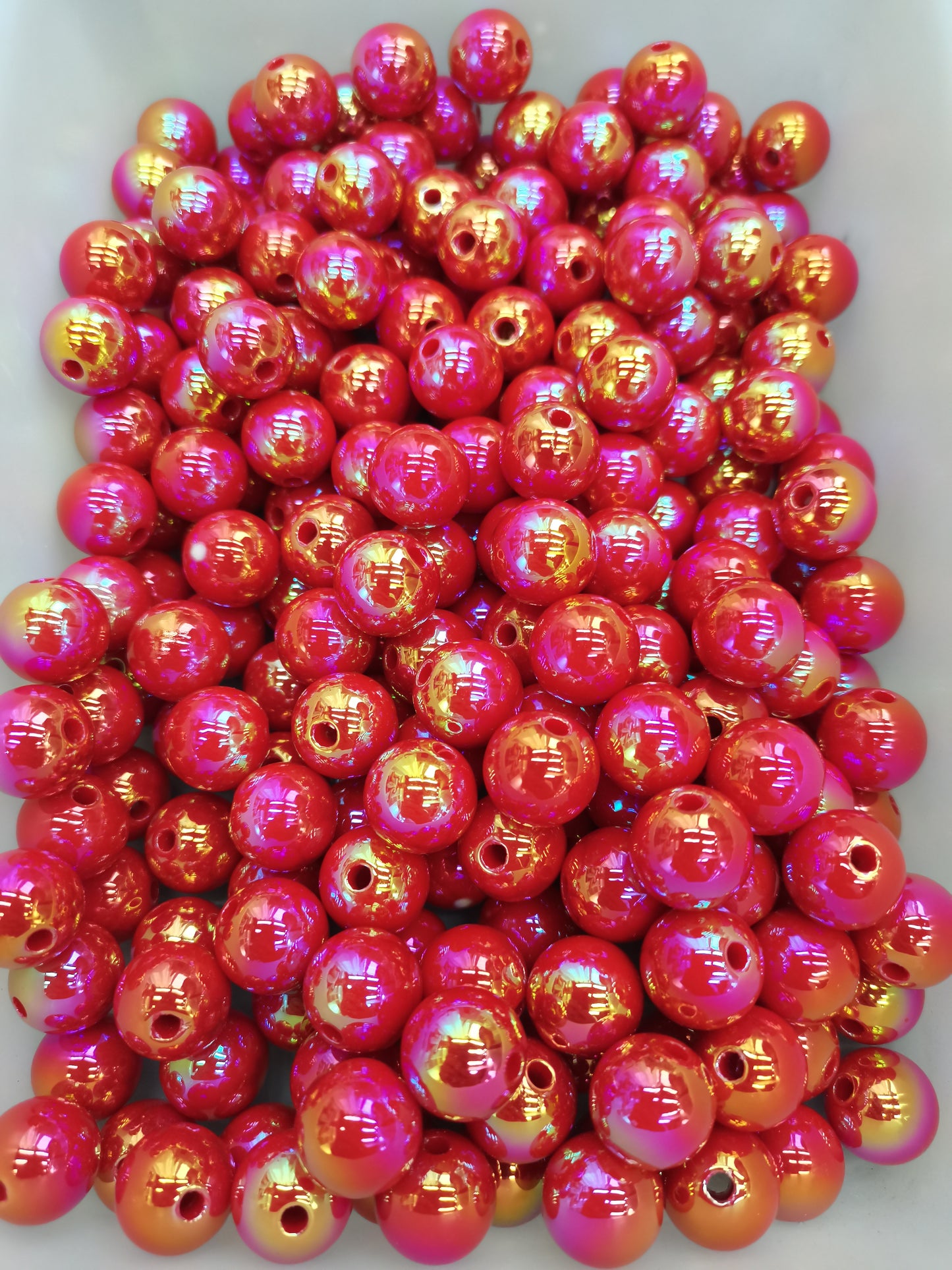 16mm acrylic UV bead pen bead keychain bead