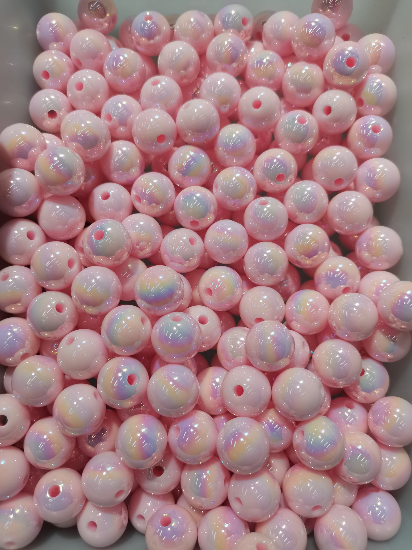 16mm acrylic UV bead pen bead keychain bead