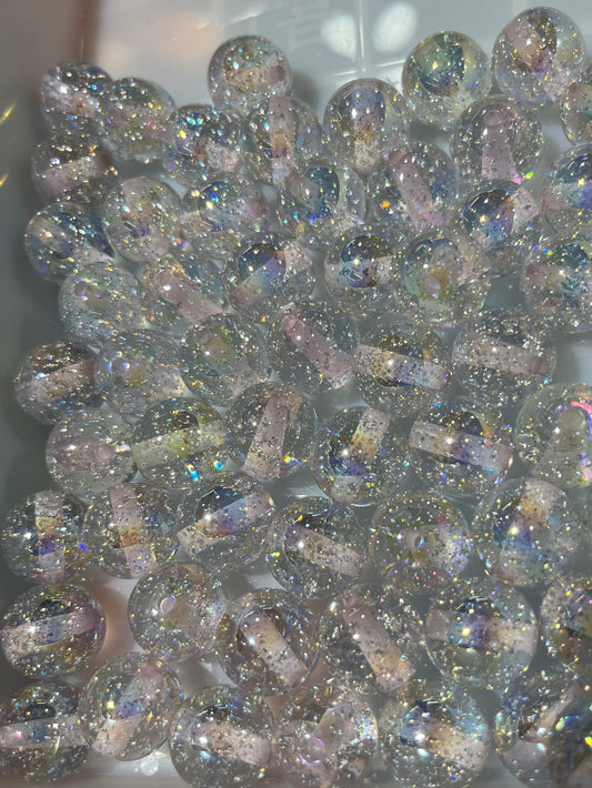 shiny 16mm shimmer acrylic bead, DIY,pens