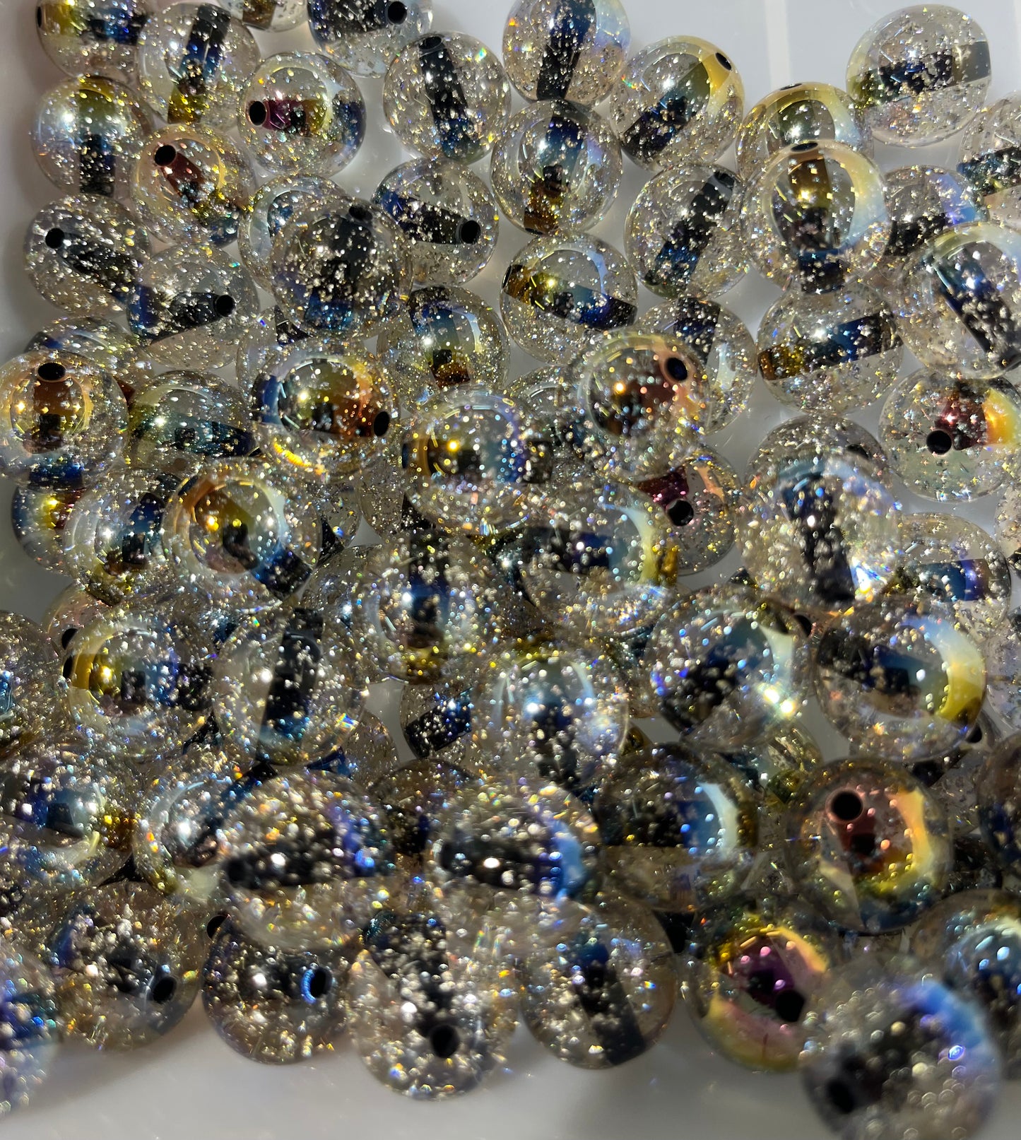 shiny 16mm shimmer acrylic bead, DIY,pens