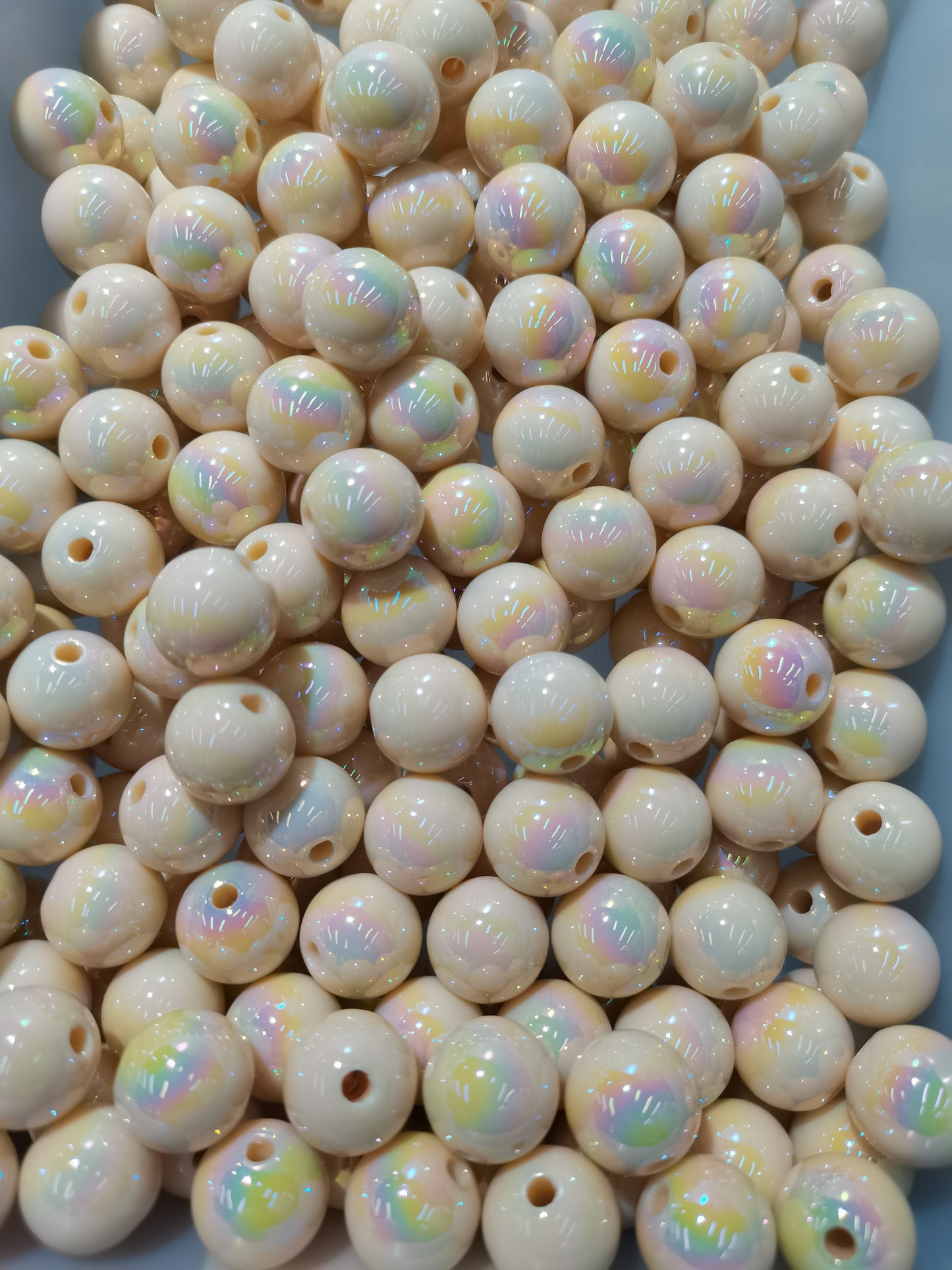 16mm acrylic UV bead pen bead keychain bead