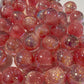 25mm half hole pendant bead