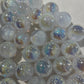 25mm half hole pendant bead