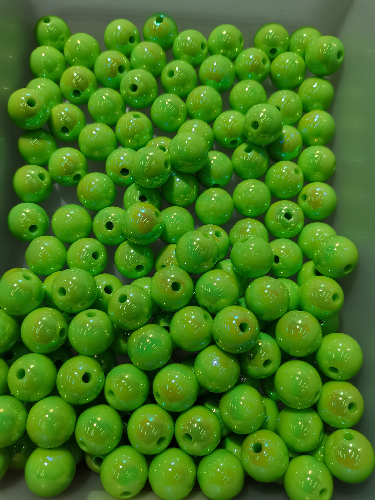16mm acrylic UV bead pen bead keychain bead