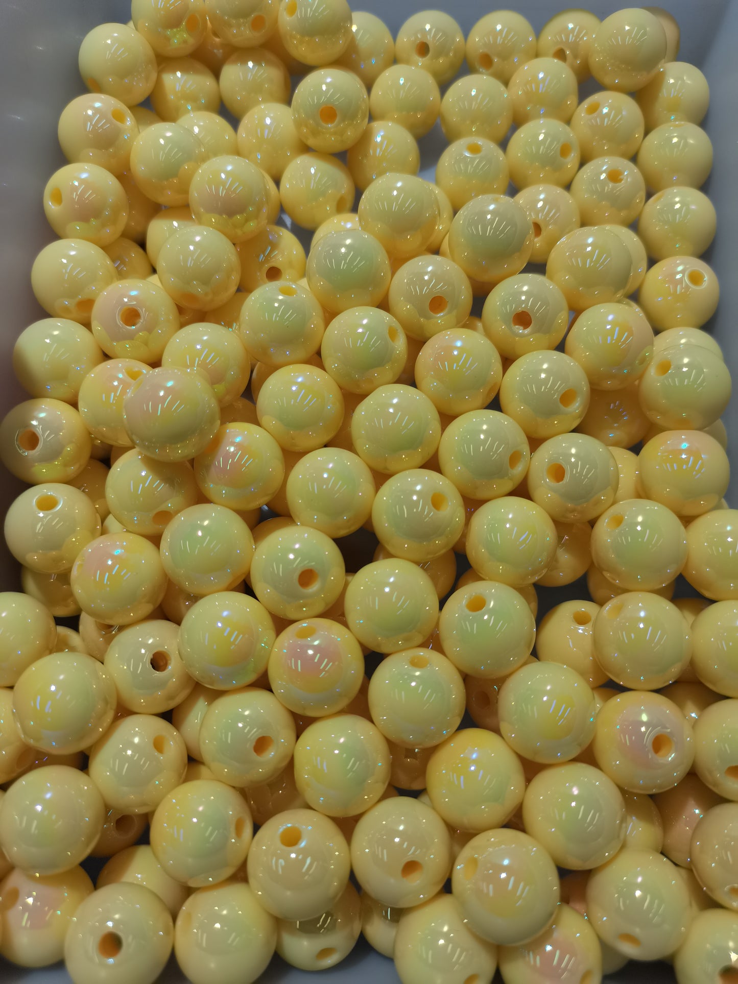 16mm acrylic UV bead pen bead keychain bead